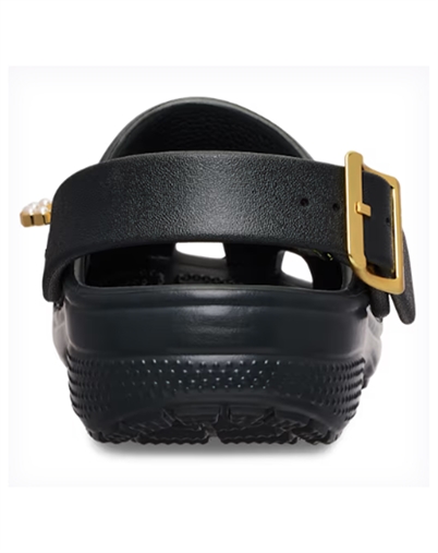 Crocs - Classic Metallic Buckle Clog - Black 